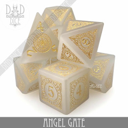 DÉS - Angel Gate Cat's Eye Dice Set