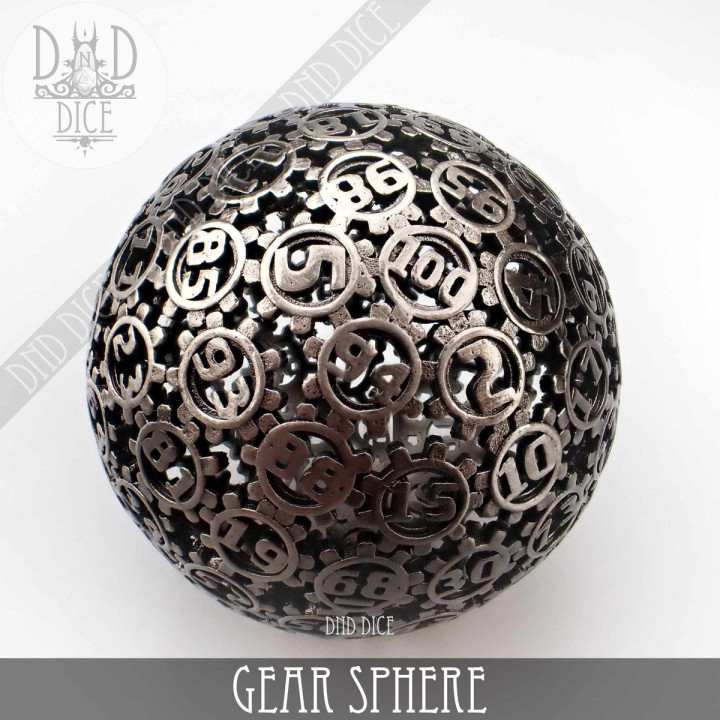DÉS - Gear Sphere Hollow D100