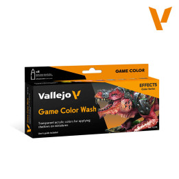 VALLEJO - vallejo - game color / 8 colors set - game color wash 18 ml