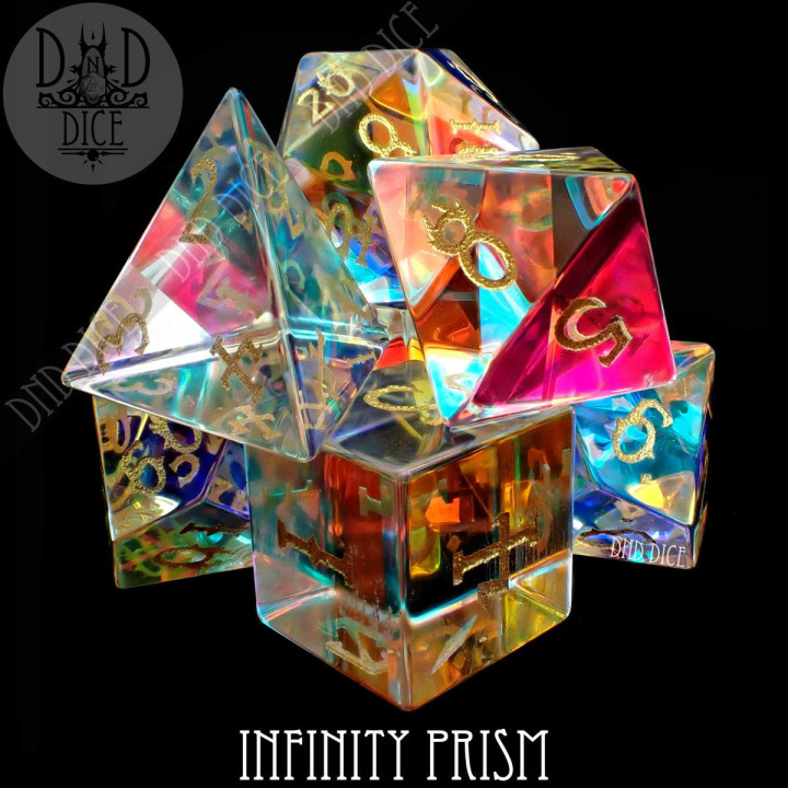 DÉS - Infinity Prism 7 Dice Set