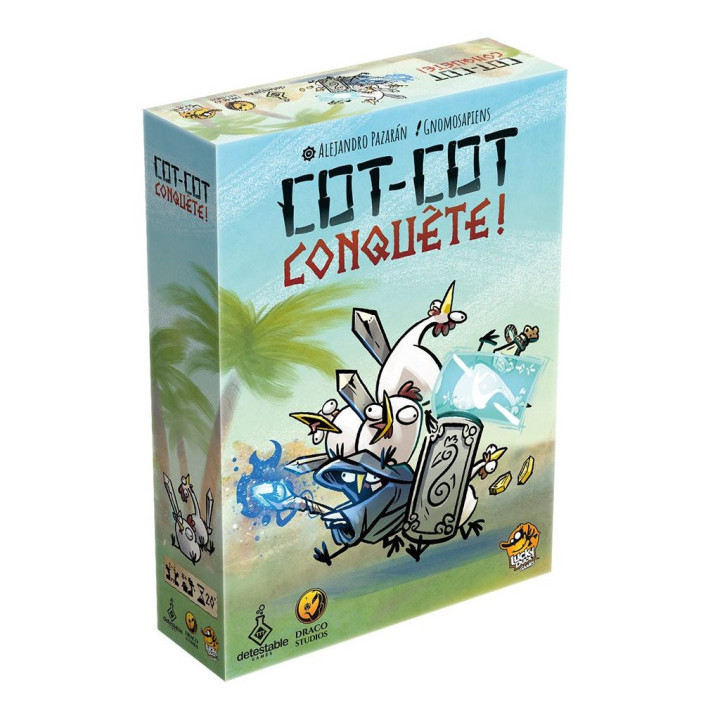 Cot-Cot Conquête - GESELLSCHAFTSSPIELE