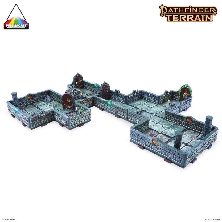JEUX DE FIGURINES - Dungeons & Lasers - Décors - Pathfinder Terrain : Abomination Vaults Prépeint