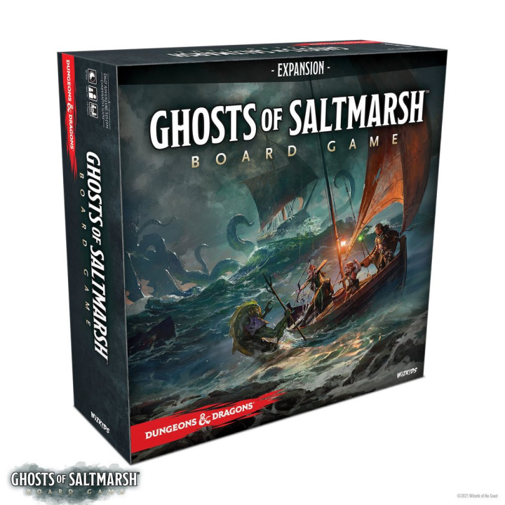 D&D: Ghosts of Saltmarsh Adventure System Board Game (Standard Edition) - BOARD GAMES