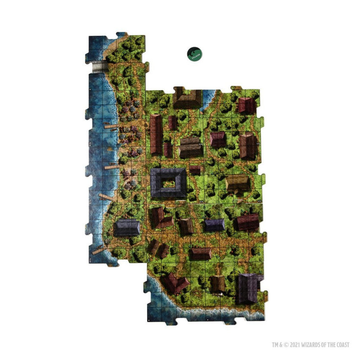 D&D: Ghosts of Saltmarsh Adventure System Board Game (Standard Edition) - BOARD GAMES