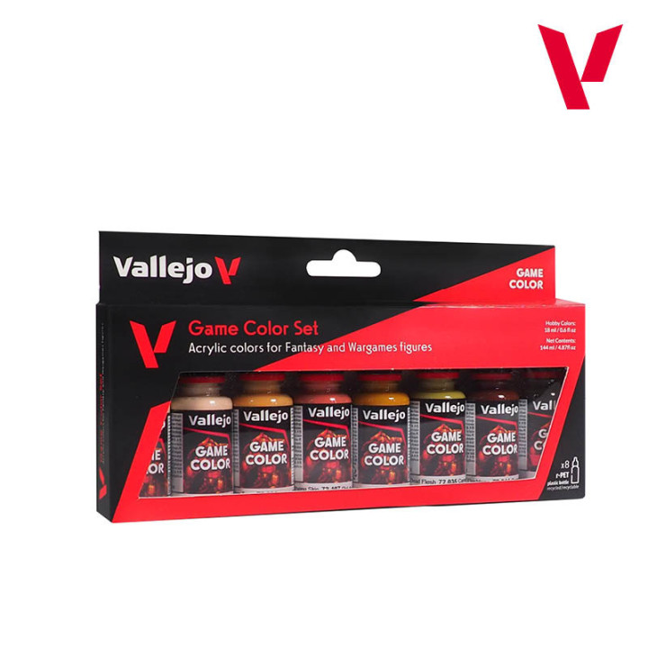 VALLEJO - Vallejo - Skin Tones Set (72.187)