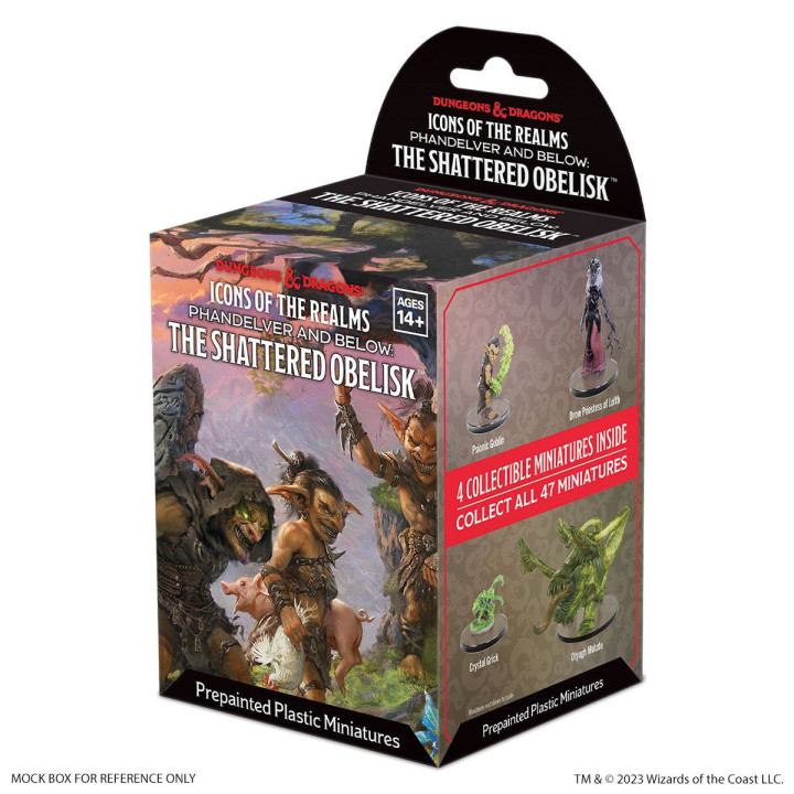 D&D Icons Of The Realms - Phandelver And Below: The Shattered Obelisk Booster Box - MINIS