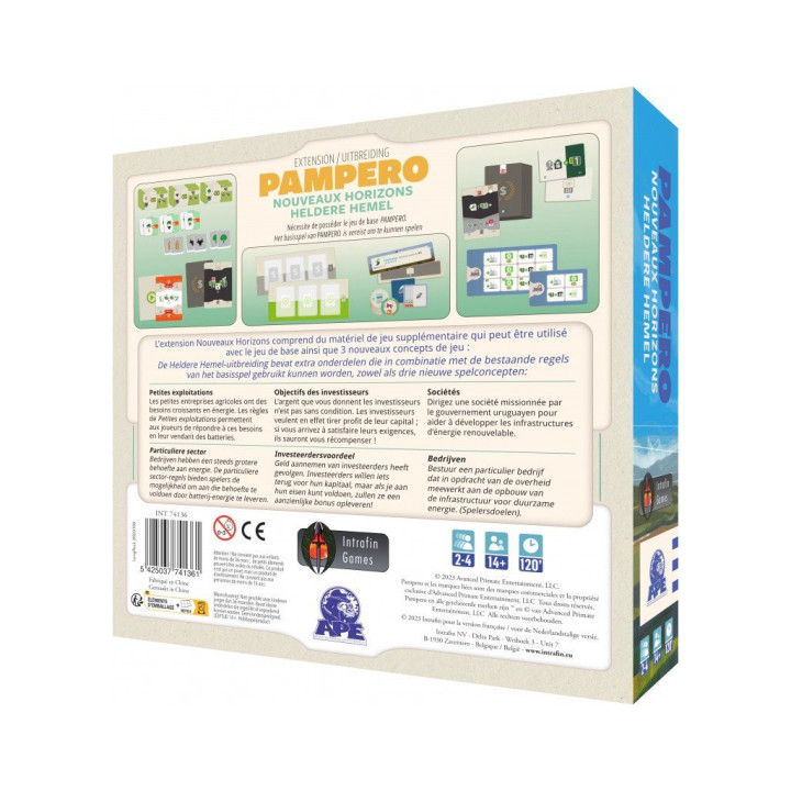 Pampero - Nouveaux Horizons - BOARD GAMES