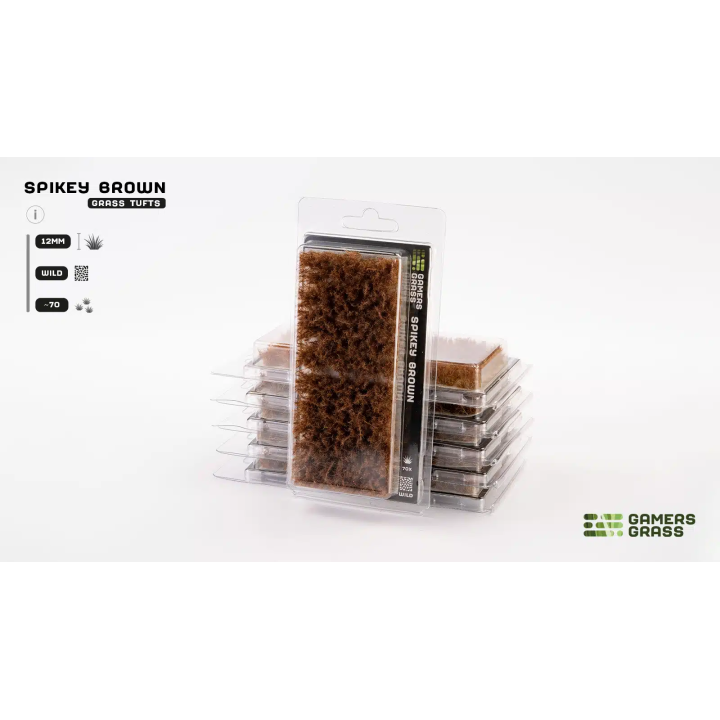 Spikey Brown (12mm) - TERRAIN - SCENERY