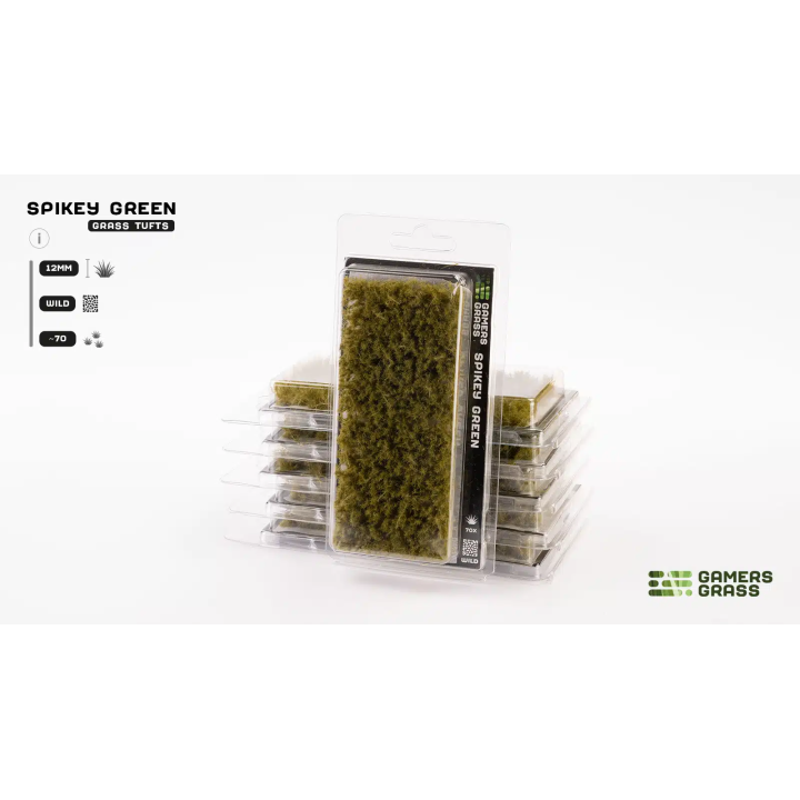 Spikey Green (12mm) - TERRAIN - SCENERY