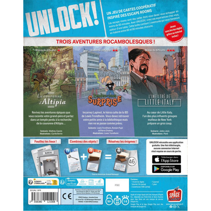 JEUX ESCAPE - Unlock ! Risky Adventures