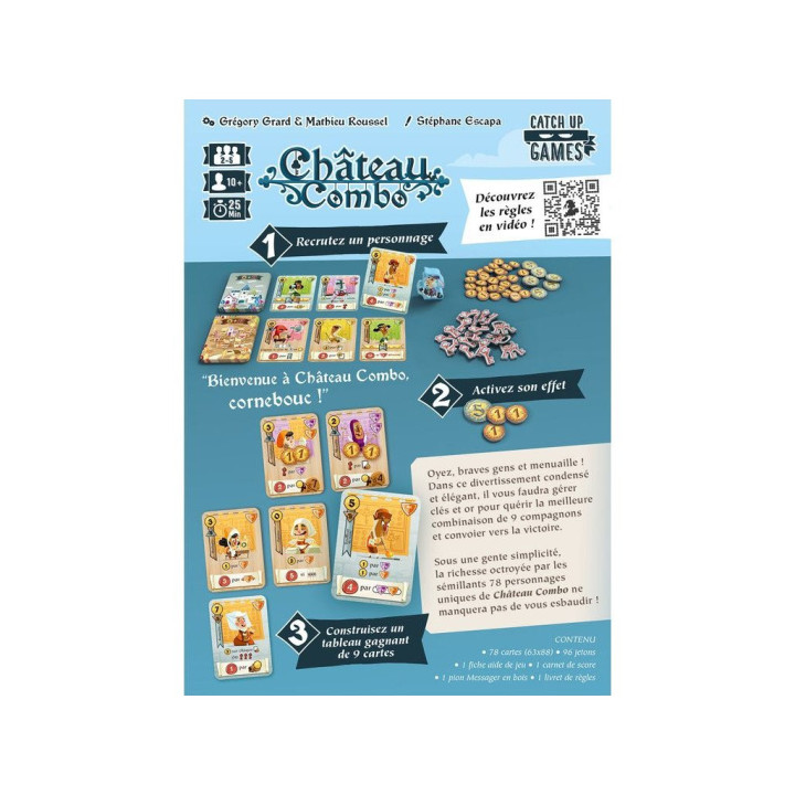 JEUX DE SOCIÉTÉ - Château Combo