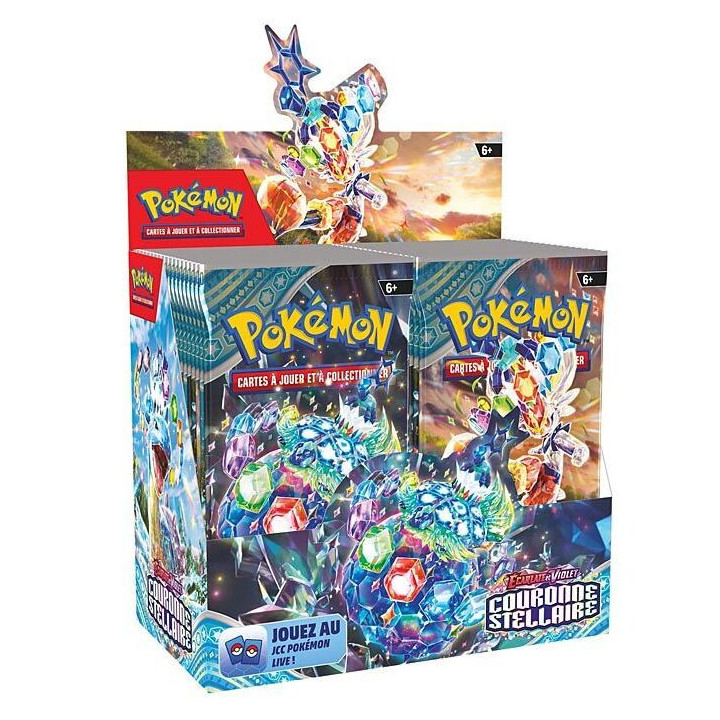 POKÉMON - Display Pokemon "SV07 Couronne Stellaire" 36 Boosters