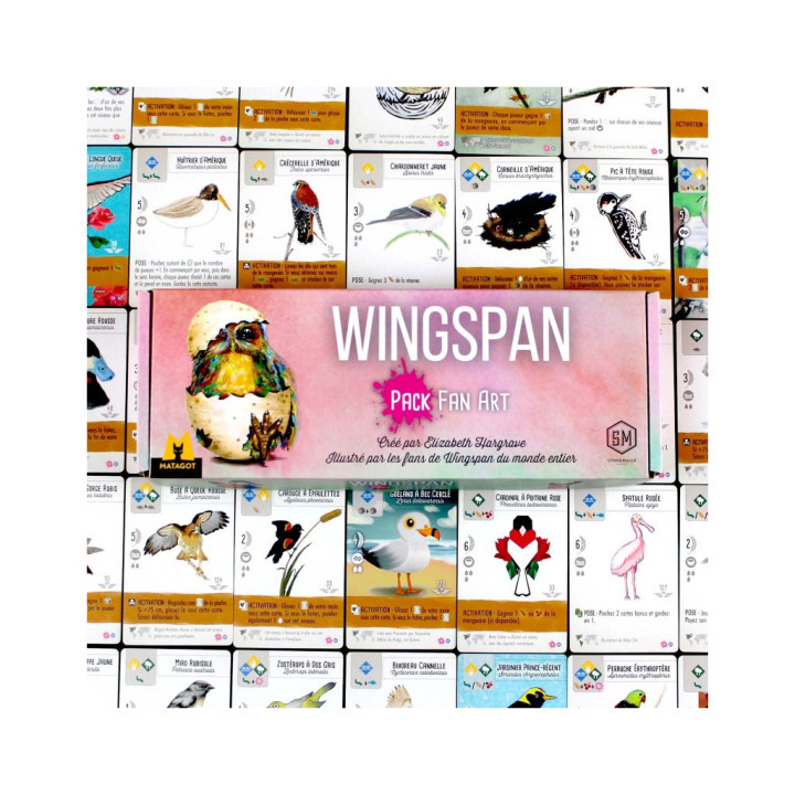 JEUX DE SOCIÉTÉ - Wingspan - Fan Art Pack