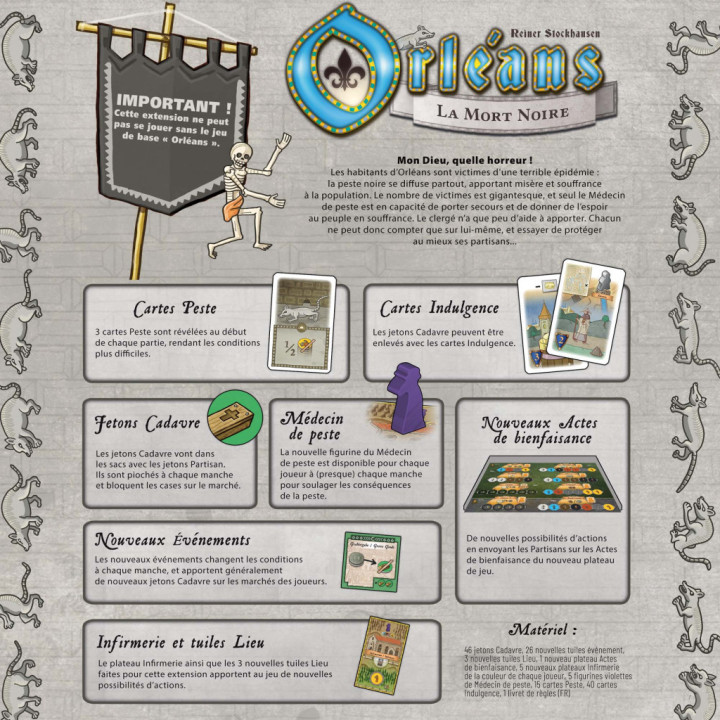 Orléans - La Mort Noire - BOARD GAMES
