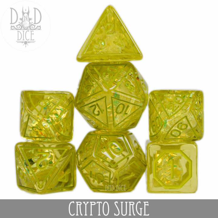 DÉS - Crypto Surge Dice Set