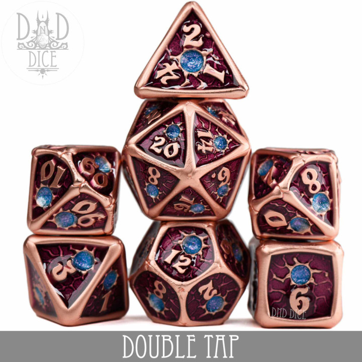 DÉS - Double Tap Metal Dice Set