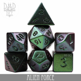 DÉS - Alien Force Dice Set