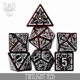 DÉS - Twilight Red Dice Set