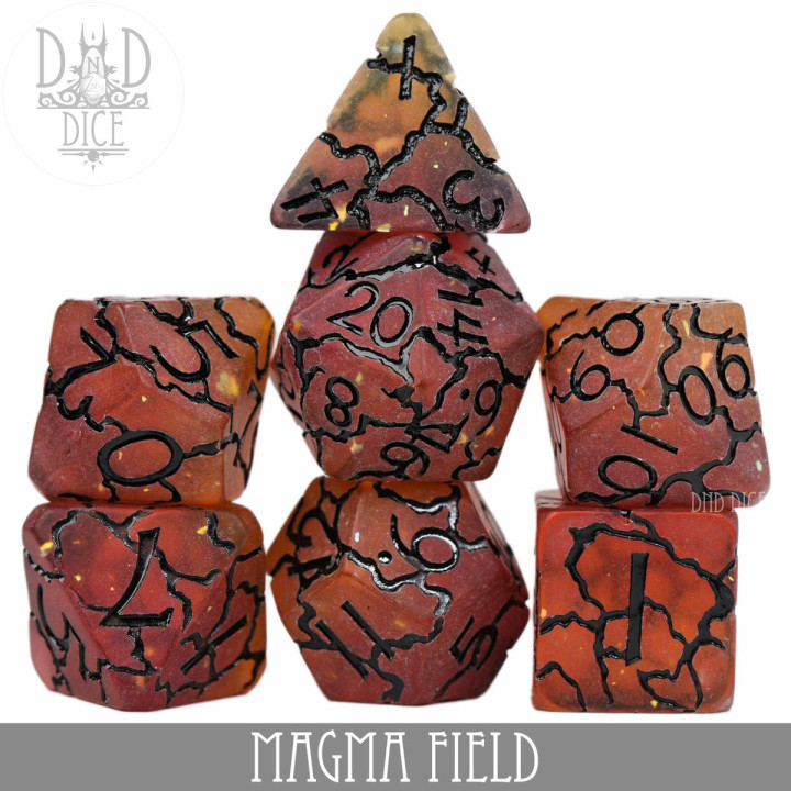 DÉS - Magma Field Dice Set