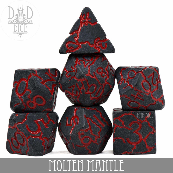 DÉS - Molten Mantle Dice Set