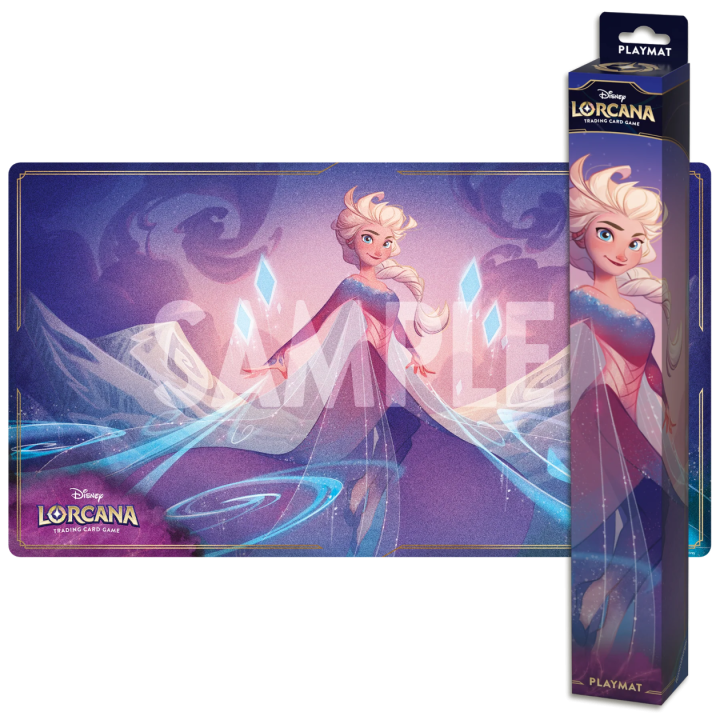 LORCANA - Disney Lorcana - La Mer Azurite - PLAYMAT - Elsa