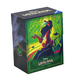 Disney Lorcana - Azurite Sea - DECK BOX - Scar - LORCANA