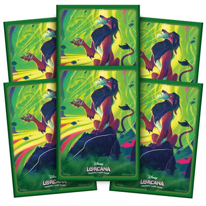 LORCANA - Disney Lorcana - La Mer Azurite - SLEEVES - Scar