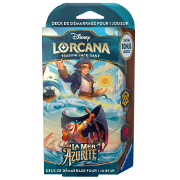 Disney Lorcana - Azurite Sea - STARTER DECK - Amber/Ruby - LORCANA