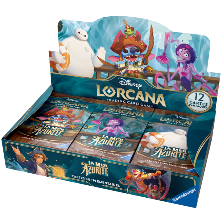 Disney Lorcana - Azurite Sea - BOOSTER BOX - LORCANA