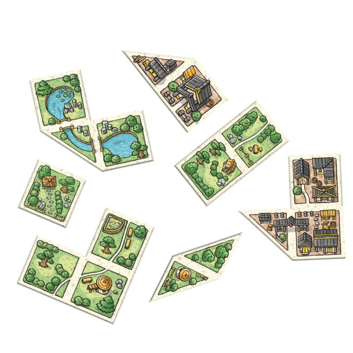 Tangram City - BOARD GAMES