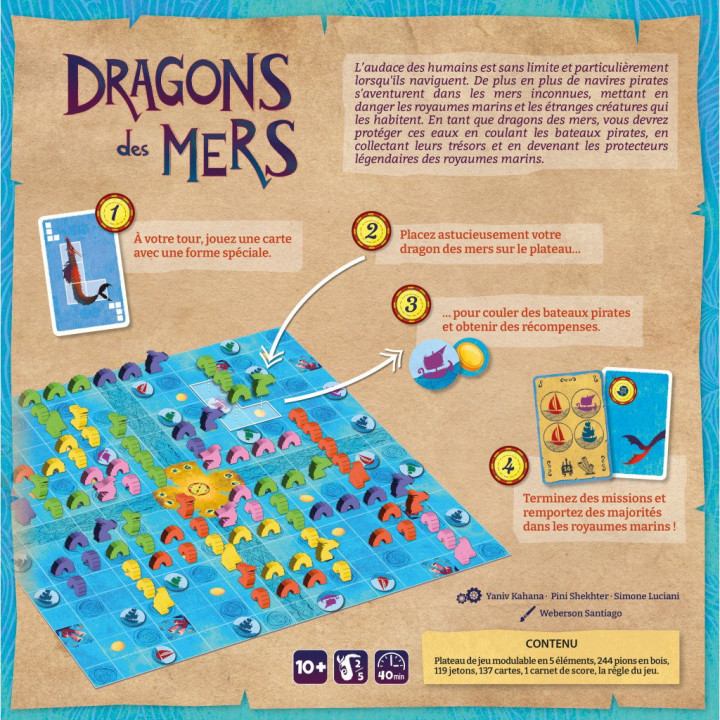 Dragons des Mers - BOARD GAMES