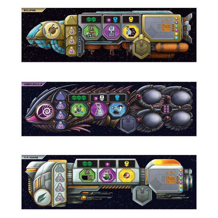 Projet Gaia - Extension La Flotte Perdue - BOARD GAMES