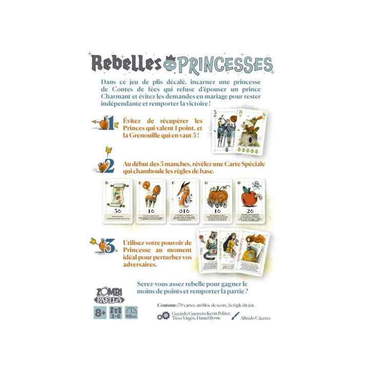 Rebelles Princesses - GESELLSCHAFTSSPIELE