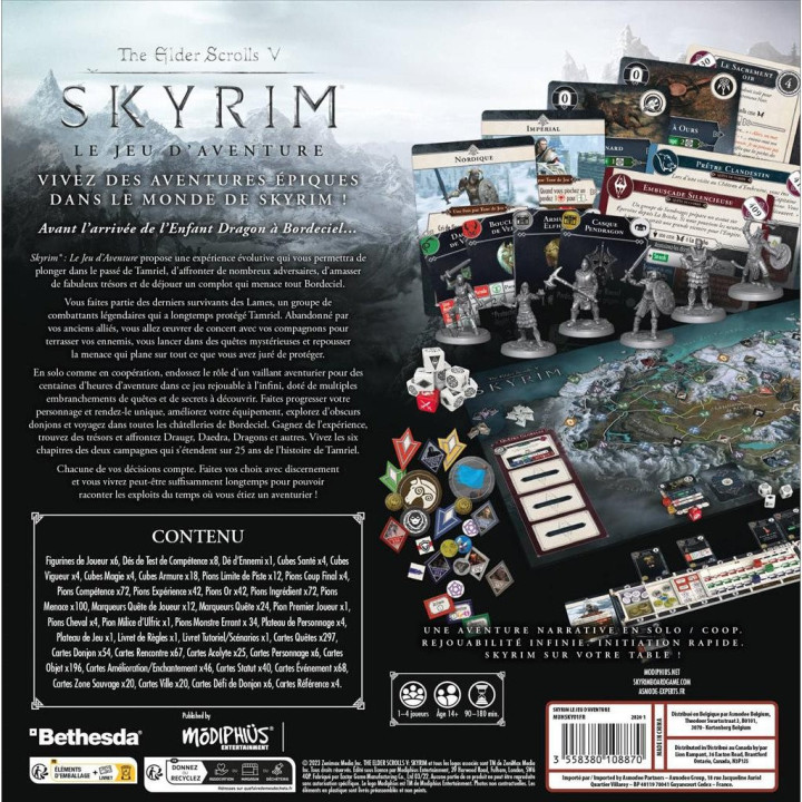 The Elder Scrolls V : Skyrim – Le Jeu d'Aventure - BOARD GAMES