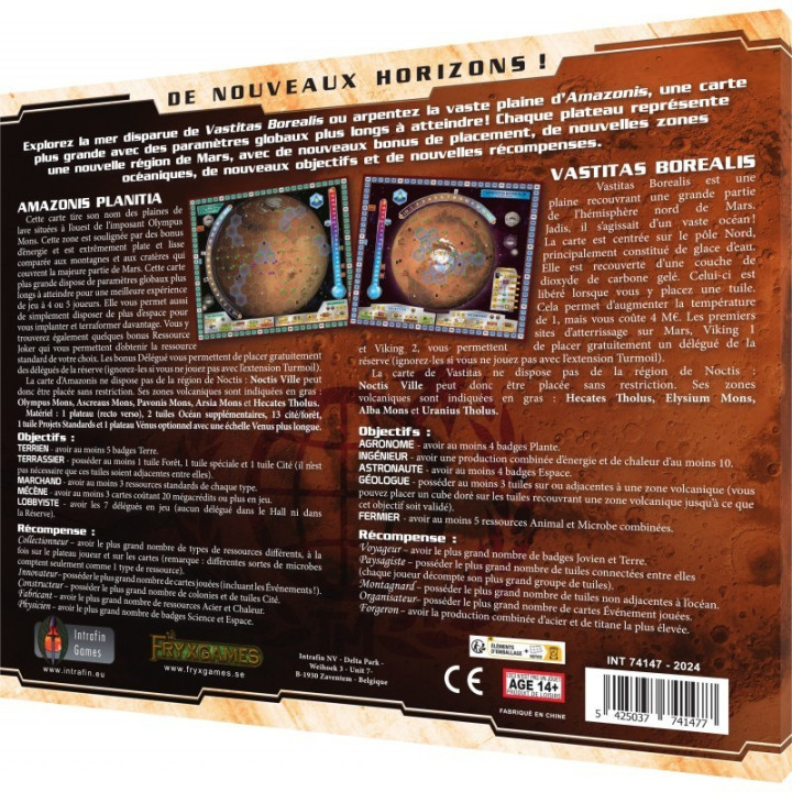 JEUX DE SOCIÉTÉ - Terraforming Mars Amazonis & Vastitas