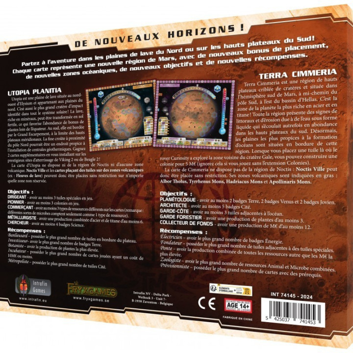 JEUX EXPERTS - Terraforming Mars : Utopia & Cimmeria