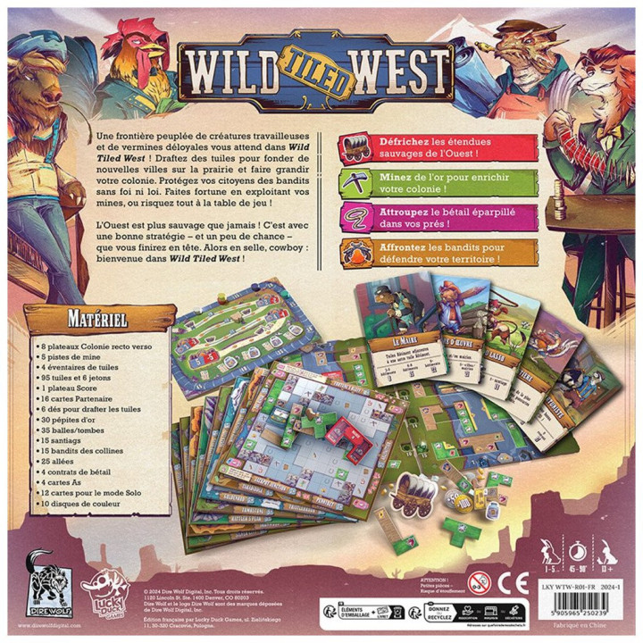 JEUX EXPERTS - Wild Tiled West