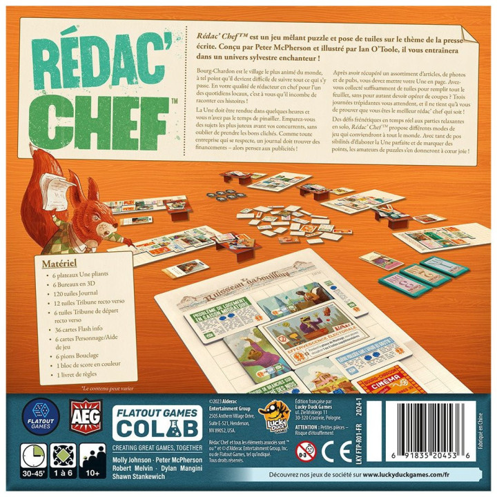 JEUX DE SOCIÉTÉ - Rédac'Chef