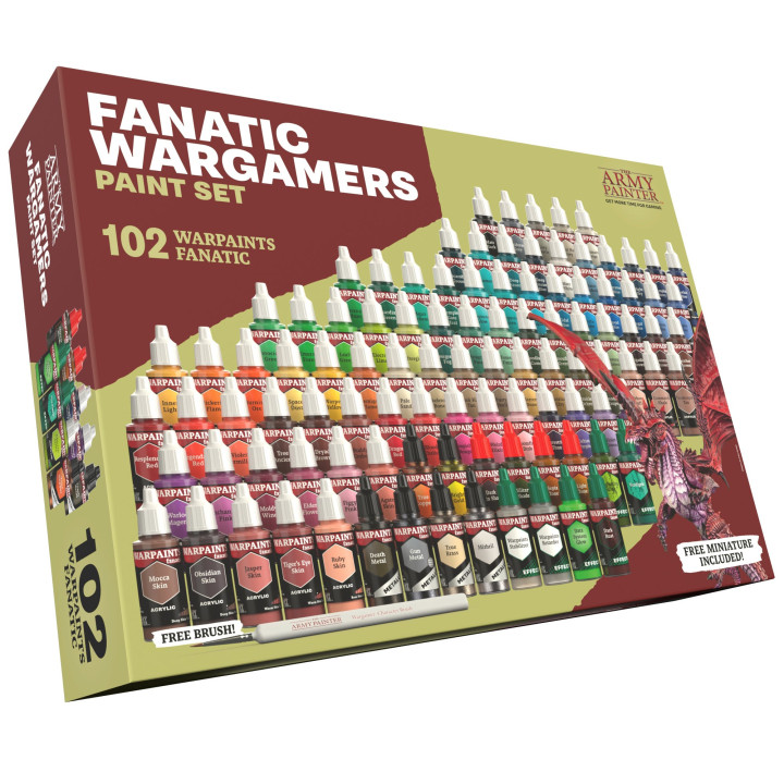 A TRIER - Warpaints Fanatic: Wargamers Paint Set