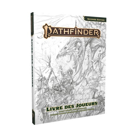 Pathfinder 2 - Livre des Joueurs version croquis