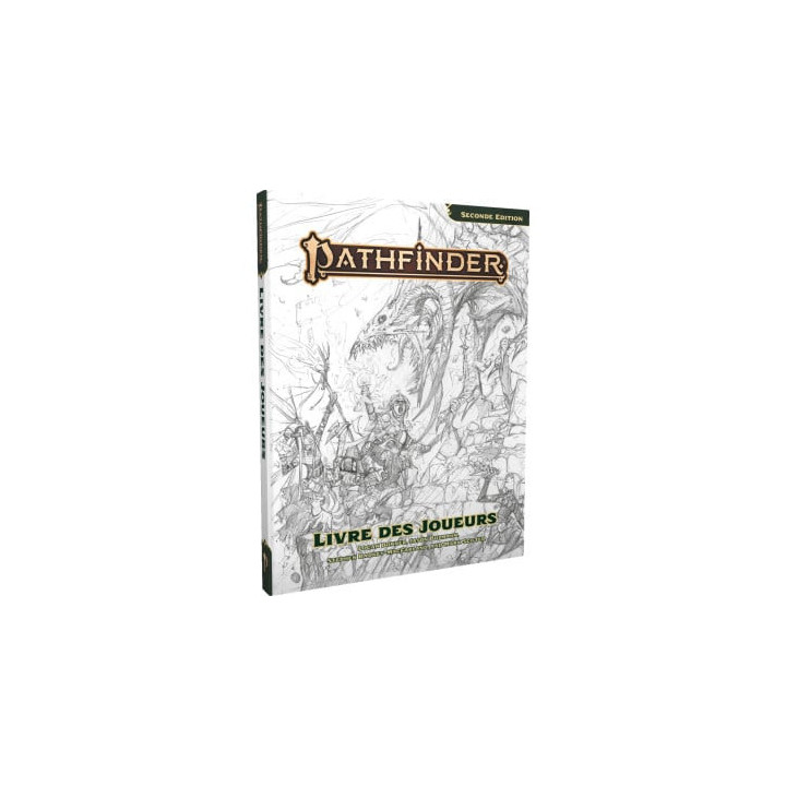 MÉDIÉVAL ET FANTASTIQUE - Pathfinder 2 - Livre des Joueurs version croquis