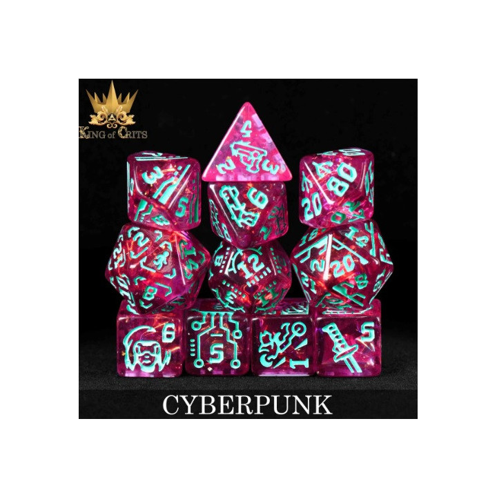 DÉS - Cyberpunk 11 Dice Set