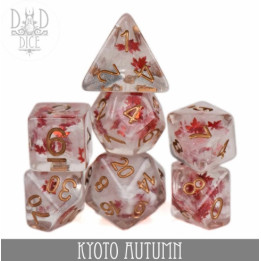 DÉS - Kyoto Autumn Dice Set