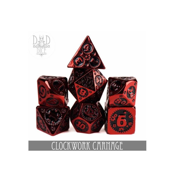 DÉS - Dagger Dagger Dagger Metal Dice Set