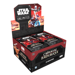 STAR WARS UNLIMITED - Star Wars Unlimited : Crépuscule de la République - Boite de 24 Boosters