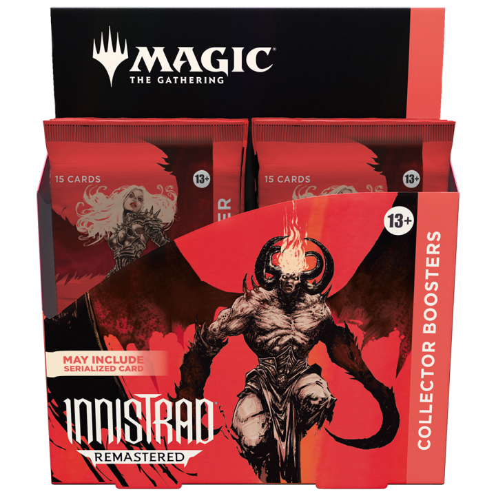 MAGIC THE GATHERING - MTG - Innistrad Remastered - Boîte de Boosters Collectors