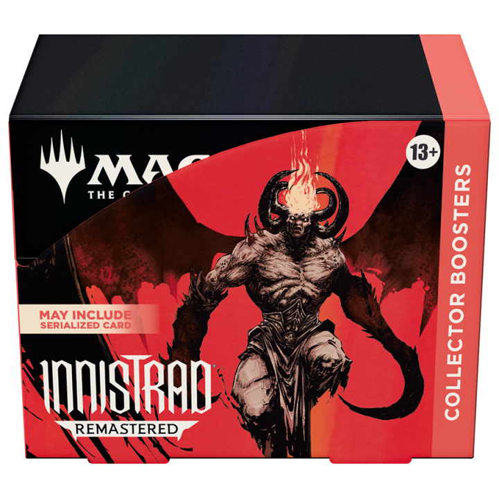 MAGIC THE GATHERING - MTG - Innistrad Remastered - Boîte de Boosters Collectors