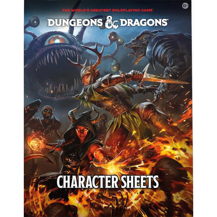 Dungeons & Dragons Rpg: Character Sheets (2024) - BOARD GAMES