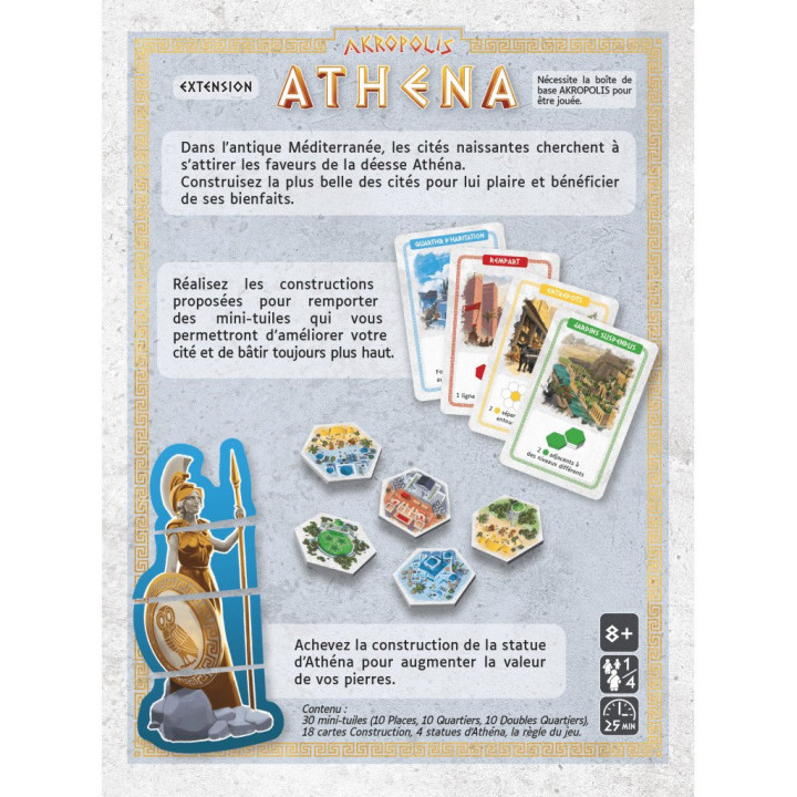 Akropolis - Athena - BOARD GAMES