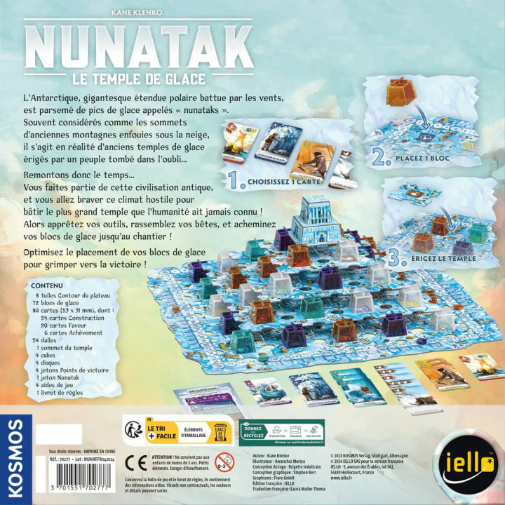 Nunatak : Le Temple de Glace - FAMILY GAMES